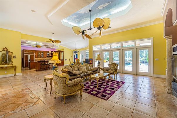 Interior, Kitchen, Living room