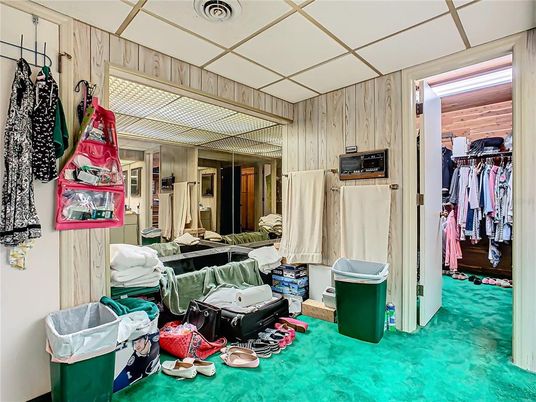 Interior, Walk-in Closets, Wooden Walls