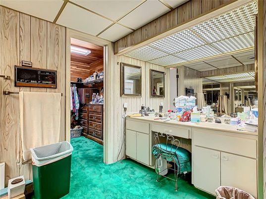 Bathroom, Interior, Wooden Ceilings, Wooden Walls