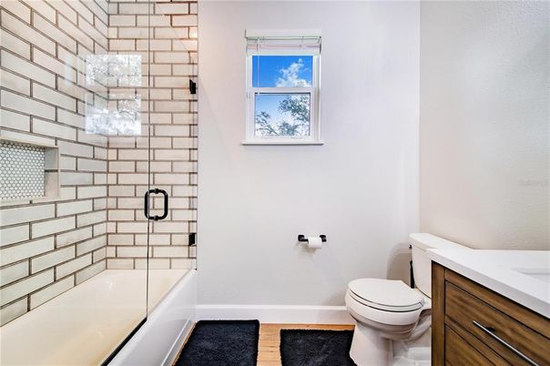 Bathroom, Glass Shower, Interior