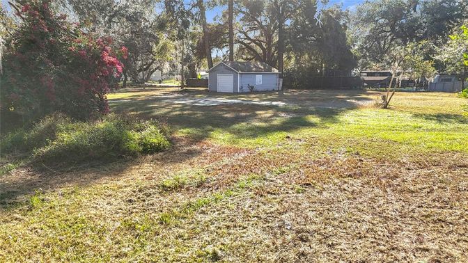 Backyard, Detached Garage, Exterior