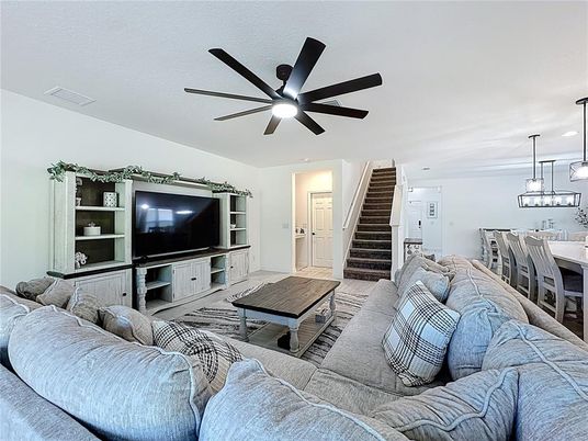 Dining room, Interior, Living room, Pendant Lights