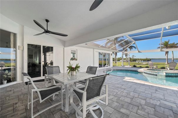 Dining room, Glass Ceilings, Interior, Pool, Sun Room, Water