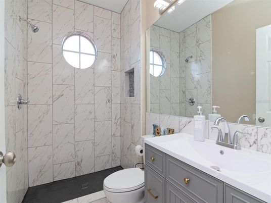Bathroom, Interior, Marble Walls