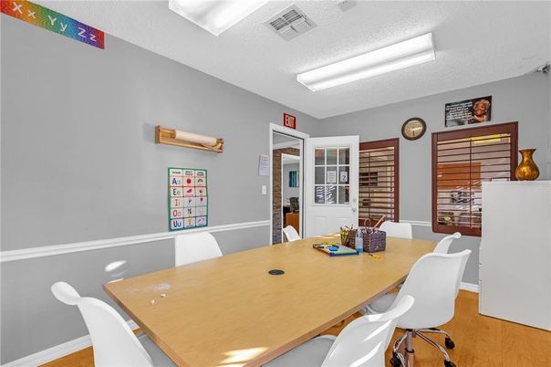 Dining room, Interior, Wood Texture Flooring