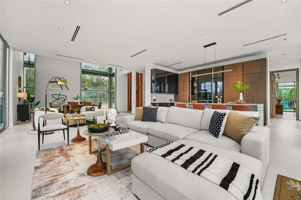 Dining room, Interior, Kitchen, Living room, Pendant Lights, Recessed Lighting