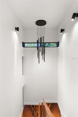 Interior, Pendant Lights, Wood Texture Flooring