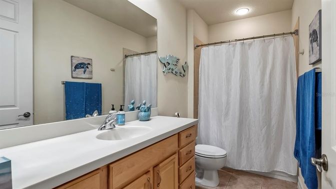 Bathroom, Interior, Recessed Lighting