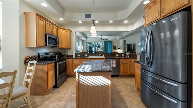 Interior, Kitchen, Pendant Lights, Recessed Lighting