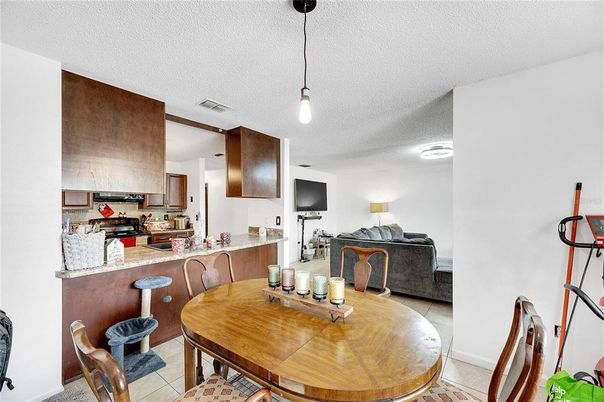 Dining room, Interior, Kitchen, Living room, Pendant Lights