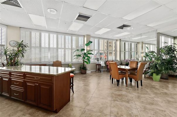 Dining room, Interior, Recessed Lighting