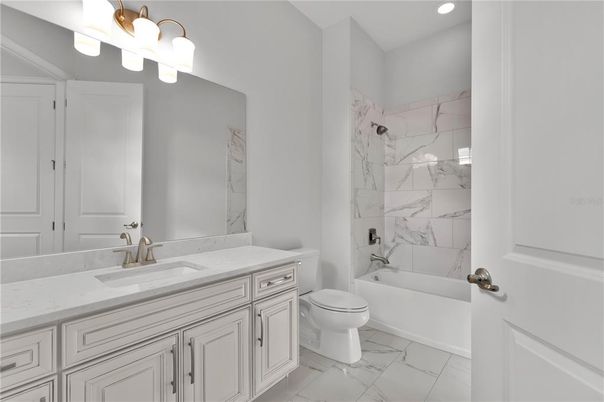 Bathroom, Interior, Marble, Marble Walls, Recessed Lighting