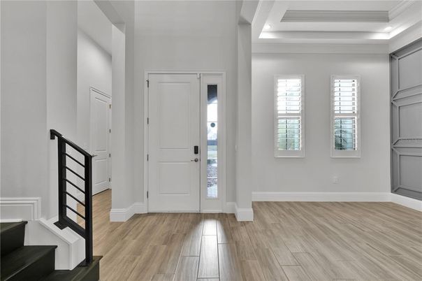 Empty room, Interior, Wood Texture Flooring