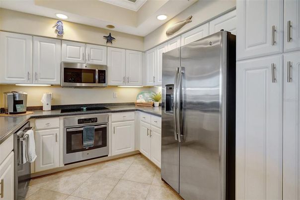 Interior, Kitchen, Recessed Lighting, Stainless Steel Appliances