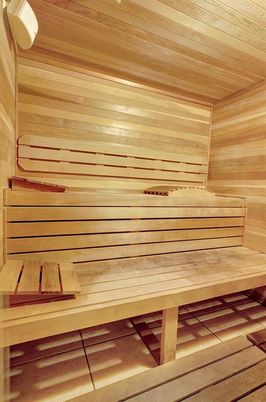Interior, Sauna Room