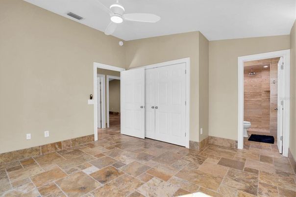 Bathroom, Empty room, Glass Shower, Interior