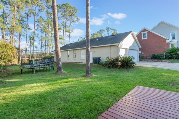 Backyard, Detached Garage, Exterior