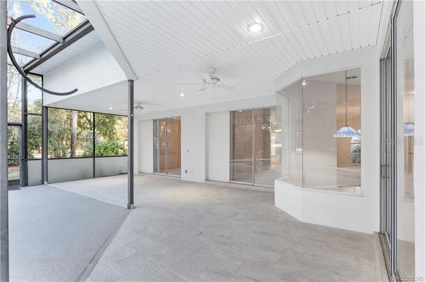Interior, Recessed Lighting, Sun Room