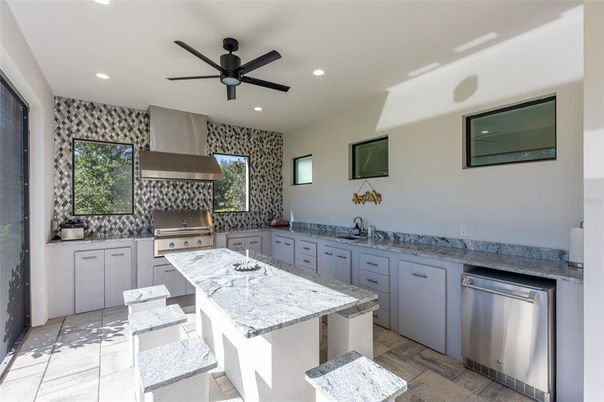 Interior, Kitchen, Recessed Lighting, Stainless Steel Appliances