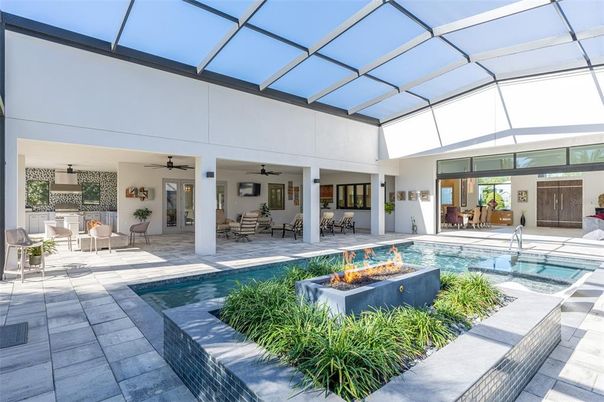 Glass Ceilings, Interior, Pool, Sun Room