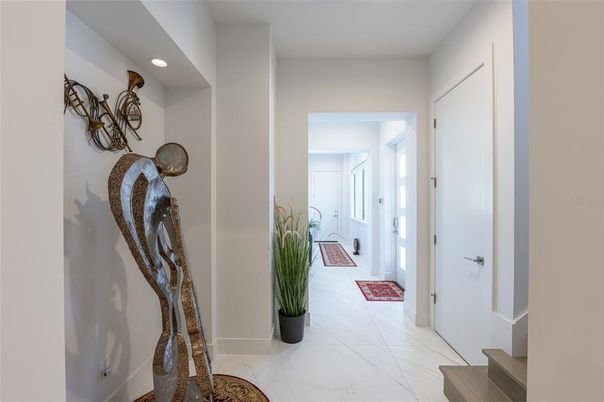 Interior, Marble, Recessed Lighting