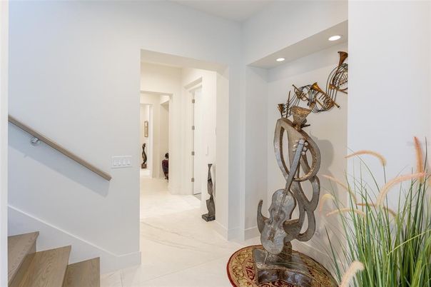 Interior, Marble, Recessed Lighting