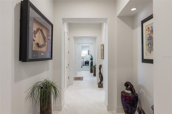 Interior, Marble, Recessed Lighting