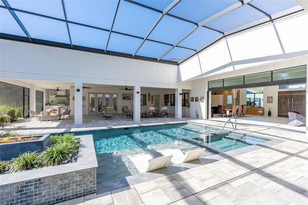 Glass Ceilings, Interior, Pool, Sun Room