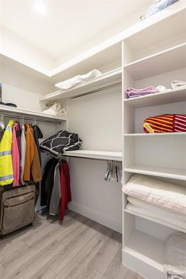 Interior, Recessed Lighting, Walk-in Closets, Wood Texture Flooring