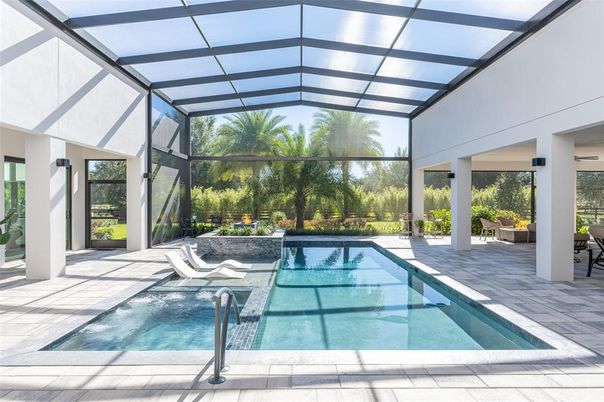 Glass Ceilings, Interior, Pool, Sun Room