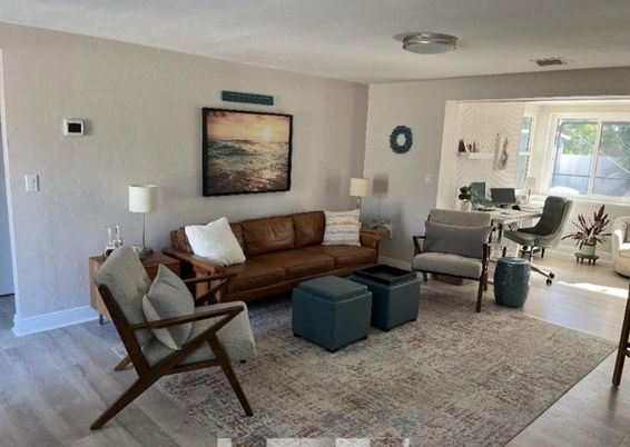 Home Office, Interior, Living room, Wood Texture Flooring