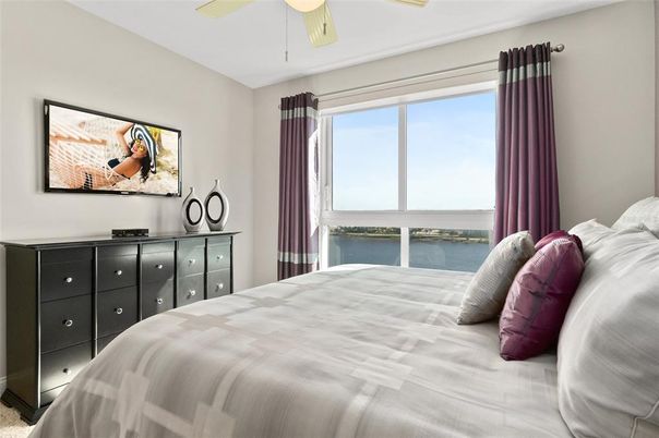 Bedroom, Interior, Water