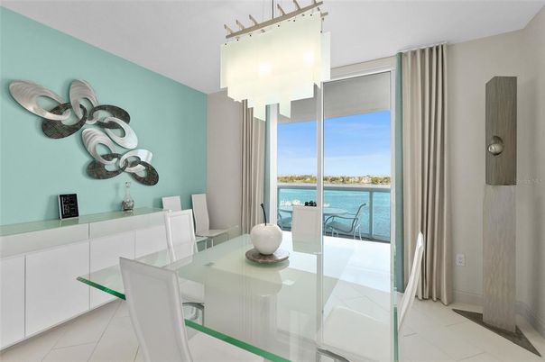Dining room, Interior, Water