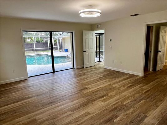 Empty room, Interior, Wood Texture Flooring