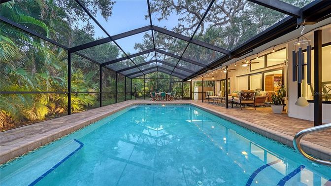 Glass Ceilings, Interior, Pool, Sun Room