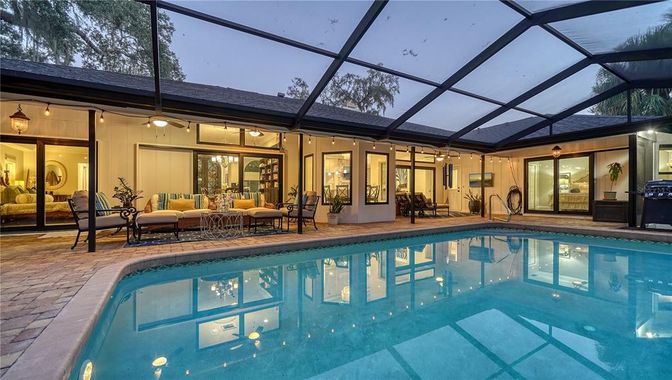 Glass Ceilings, Interior, Pool, Sun Room