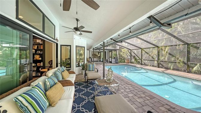Glass Ceilings, Interior, Pool, Sun Room