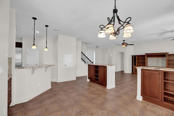 Chandelier, Interior, Kitchen, Pendant Lights, Recessed Lighting