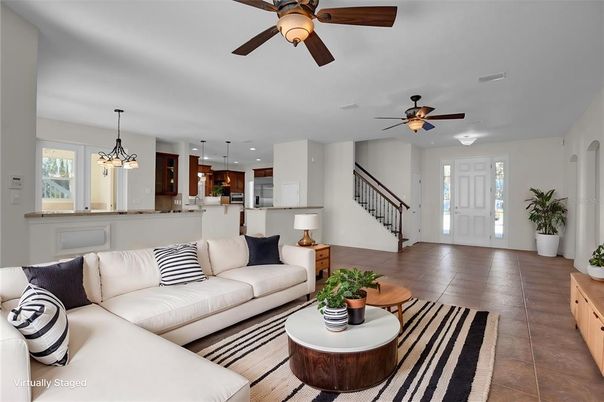 Interior, Kitchen, Living room, Pendant Lights, Recessed Lighting