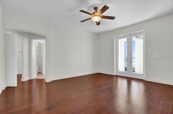 Empty room, Interior, Wood Texture Flooring