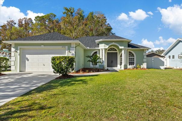 Attached, Backyard, Exterior, Facade, Ranch