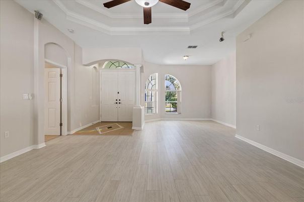 Empty room, Interior, Wood Texture Flooring