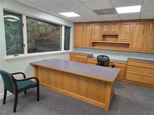 Home Office, Interior, Recessed Lighting