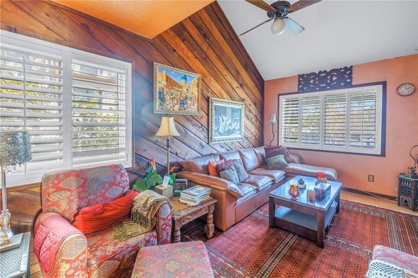 Interior, Living room, Wooden Walls