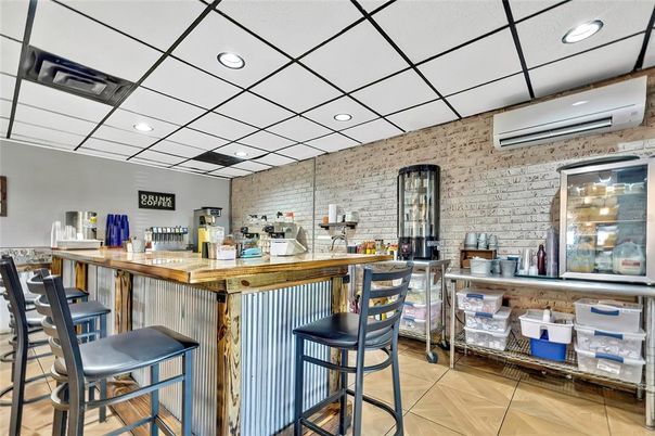 Interior, Recessed Lighting, Stone Walls