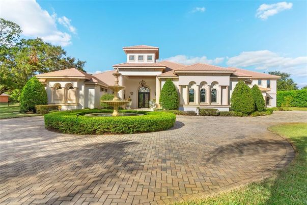Backyard, Exterior, Facade, Mediterranean