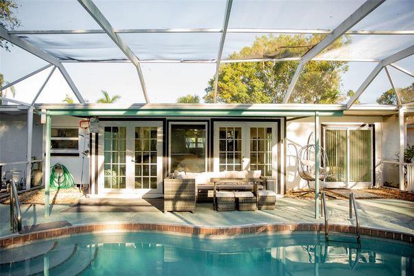 Glass Ceilings, Interior, Pool, Sun Room