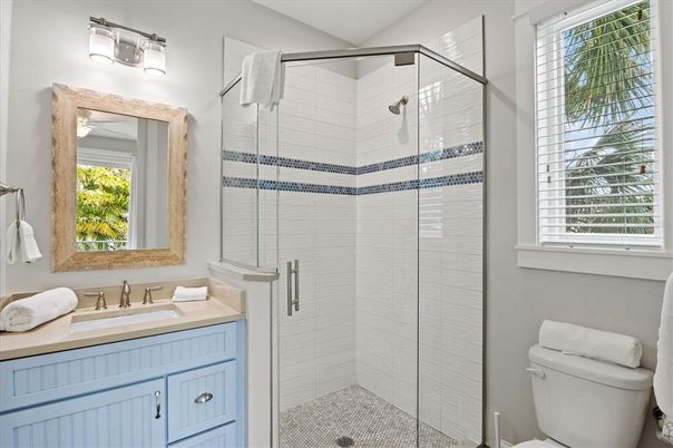 Bathroom, Glass Shower, Interior