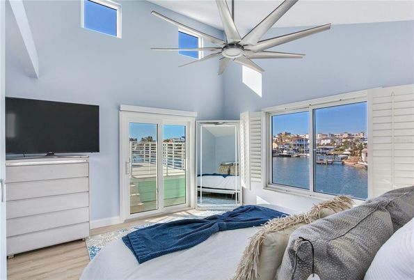Bedroom, Interior, Water, Wood Texture Flooring