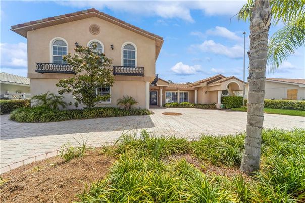 Backyard, Exterior, Facade, Mediterranean